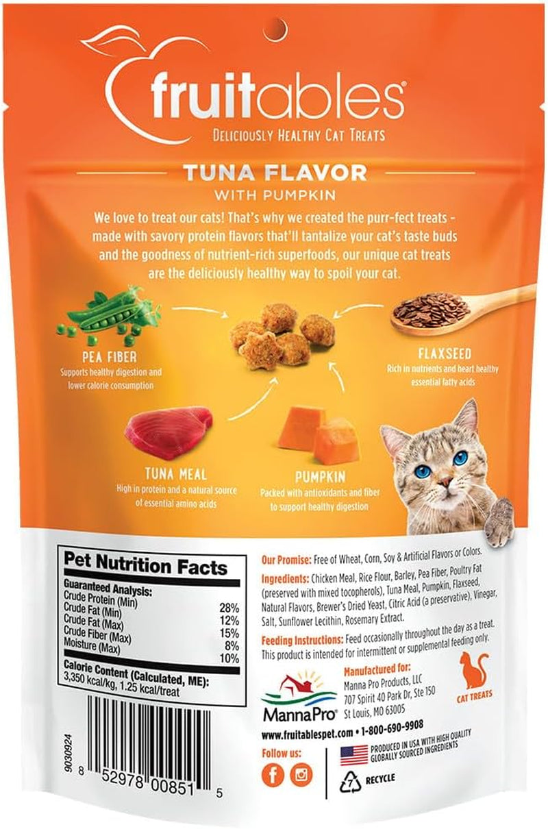 Crunchy Cat Treats | Healthy Cat Treats with Limited Ingredients | Low Calorie | 2.5 Ounces